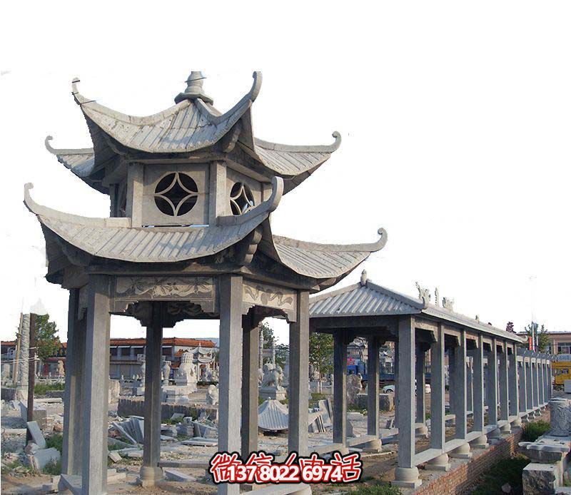 仿古建園景區裝飾擺放涼亭