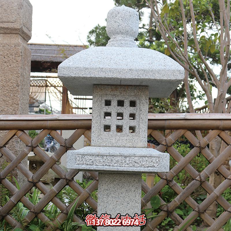 太陽能仿古青石石頭燈，為中式別墅、酒店戶外裝飾