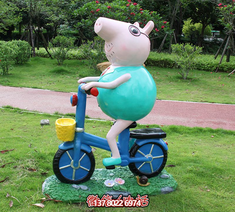 玻璃鋼雕塑裝置，點綴公園景觀